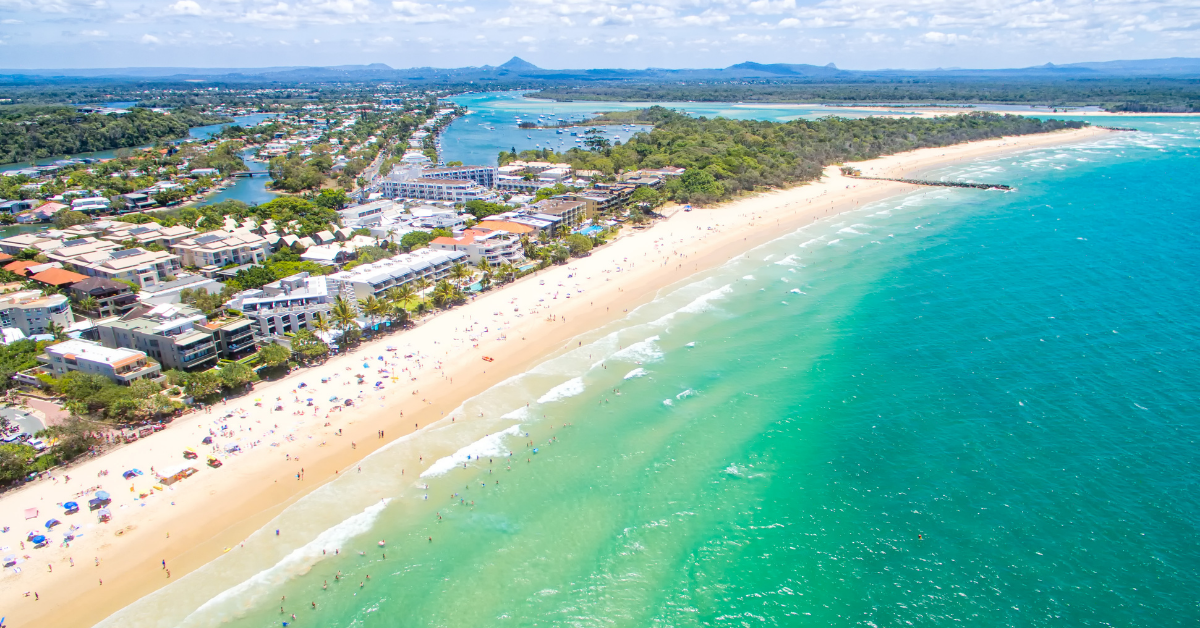 View of Noosa from above